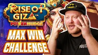 MAX WIN CHALLENGE CU TUDI  😈 Rise Of Giza 🛕 #live #aparate #casino