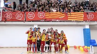 Resum Catalunya Aleví femenina - Andalusia (Final Campionat d'Espanya Futbol Sala)