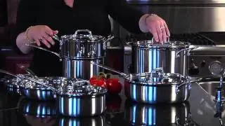 Cuisinart MultiClad Pro Stainless Steel Premier Cookware Set MCP-12N