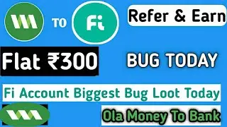 Fi New Offer || Fi new trick || Fi per account INR 300 Instant cashback trick || new cashback offer