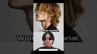 Wolf Cut for Men Tutorial ✂️ | 2025 Trending Haircut!