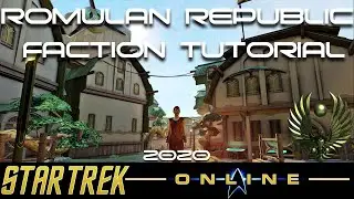 Let's Play Star Trek Online (PC) | Romulan Republic Faction Tutorial (2020)