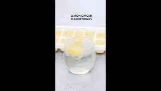 PCOS-Friendly Lemon Ginger Flavor Bombs #shorts