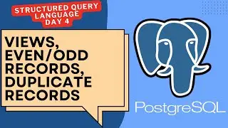 Day 6: Advanced SQL Queries – Even/Odd Records, Views | Real-time SQL  | Duplicate Records