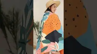 Microfiber beach towel