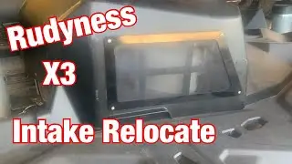 Can Am X3 Rudyness Intake Relocation Kit!