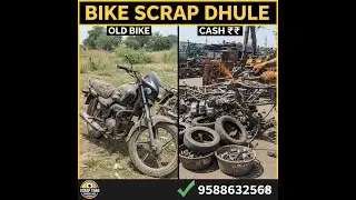 Bike Scrap Market Dhule 🏍️ | Best Price for Old Vehicles | Scrap Yard Diaries MH