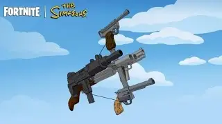 The Simpsons Weapons *ONLY* Challenge In Fortnite!