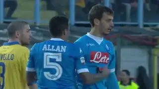 Il gol di Gabbiadini - Frosinone - Napoli - 1-5 - Giornata 19 - Serie A TIM 2015/16