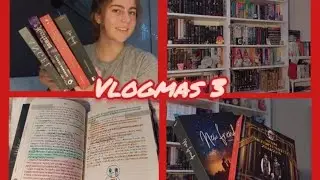 🎀Vlogmas 3 - dużo czytania i mini BOOKHAUL
