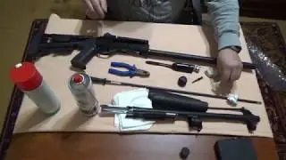 Удаление транспортной смазки SULUN ARM  ТАК 12 , клона биннели М 4 .