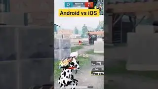 Android Vs iOS || Full video in discussion #bgmi #tdm #pubgmobile #shorts