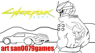 Art cyberpunk 2077 san0079