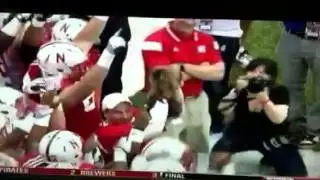 Bo Pelini and Cat Make Sportscenter Spring Game 2014