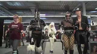 Ponygirl at wedding / Ponygirl an Hochzeit - BoFeWo Messe in Hoffheim 2023