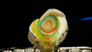 BURNING THINGS WITH  BLOWTORCH 2!!! COLORFUL MELTING Candy pulverized
