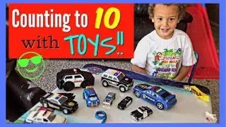 Learn numbers 1-10 | Counting to ten with toys! Fun for kids and toddlers!