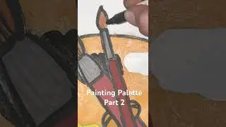 Painting Palette#Part 2#Art and Craft 2441