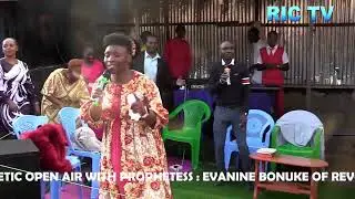 Restoration open air at lang'ata southern bypass With prophetess Evaline Bonuke