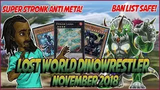YuGiOh *COMPETITIVE* In-Depth Lost World Dinowrestler Deck Profile! |Meta On a Budget?|
