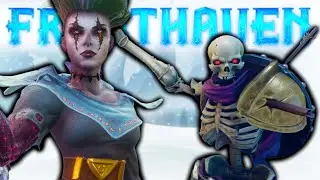 Fighting a Boss in Frosthaven Digital!