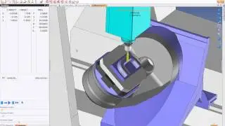 TopSolid Cam 7 - 5 axis side milling