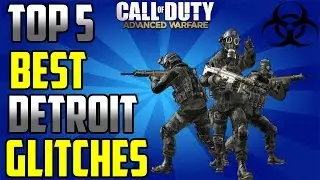 Top 5! Working Infected & ONLINE Glitches On DETROIT - (Advanced Warfare Infected & ONLINE Glitches)