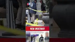 Manhunt underway in NYC as top insurance boss shot dead | LBC