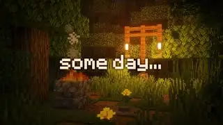Minecraft Forest Rain Ambience (Gentle Rain & Wind, No Music) | 10 Hours | SleepyCraft