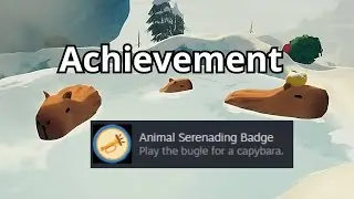 Peak - Play the bugle for a capybara