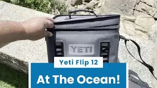 Yeti Hopper Flip 12 Soft Cooler Quick Review at the Atlantic Ocean!