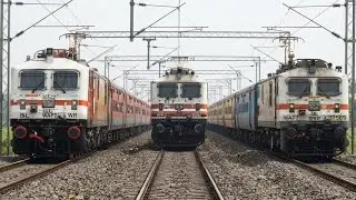 🔥 High Speed Corridor 130 Vs 110 Kmph Action KAZIRANGA + SHATABDI + HUMSAFAR Express 