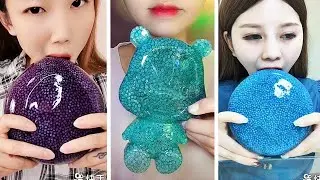 EATING ICE [ASMR] chia seed ice Eating, Relaxıng vıdeo