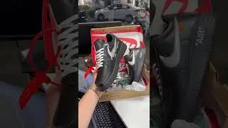 NIKE AIRFORCE 1 LOW X OFF WHITE MOMA Video