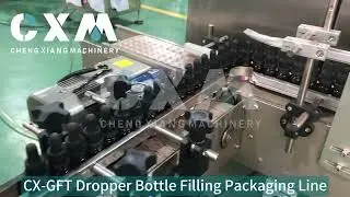CX‑GFT Dropper Bottle Filling Packaging Line &mdash; Tired of manual dropper bottle filling?