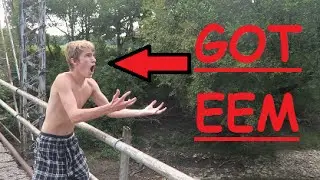 THROWING HIS MACBOOK OFF A BRIDGE // REVENGE
