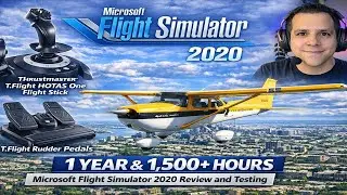 THRUSTMASTER T.FLIGHT HOTAS ONE: A Year in the Skies - 1500 Hour Review & In-Depth Testing!