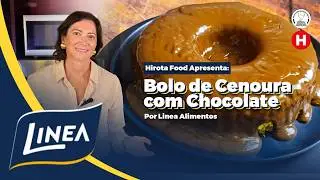 Bolo de Cenoura com Chocolate Zero A&ccedil;&uacute;car | PaRticipa&ccedil;&atilde;o Linea Alimentos | Hirota Food