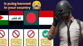 PUBG Banned in These Countries! | Shocking List Revealed |pubg |countries |banned