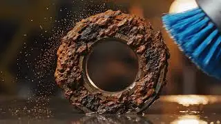 Restoring a Severely Rusted Bearing | Extreme Rust Removal and Metal Restoration