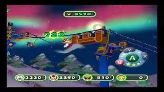 Mario Party 6- Snow Whirled (Night)