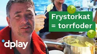 &Ouml;ver Atlanten | Kan Tareq Taylor l&auml;ra sig att uppskatta pulvermos? | discovery+ Sverige