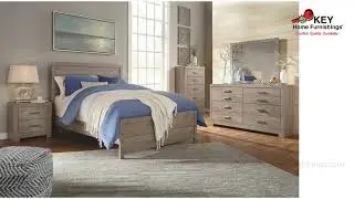 Ashley Culverbach Queen Panel Bed B070QPB | KEY Home
