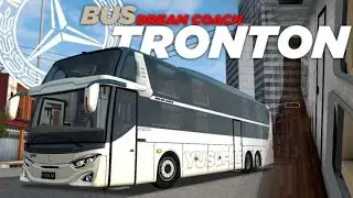 BUS SIMULATOR ID JB3 Mercedes-Benz Dream Coach Tronton Mod BUSSID.#bussid