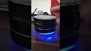 Bluetooth speaker Low battery please charge