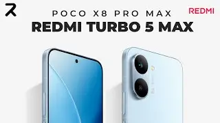 DISE&Ntilde;O OFICIAL REDMI TURBO 5 MAX POCO X8 PRO MAX | Rogger Tc