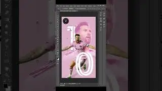 Desain Poster Bola Lionel Messi #lionelmessi #intermiami #desainposter
