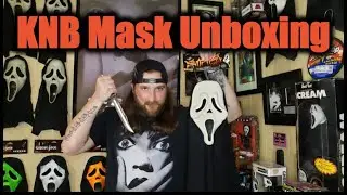 Scream KNB effects mask unboxing