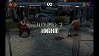 Paul vs Law Urban reign ps2