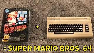 Super Mario Bros. Now on the Commodore 64!